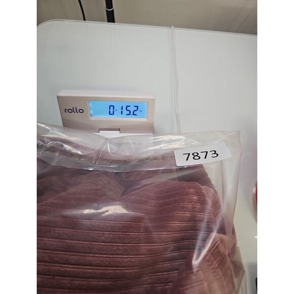 Altard State Dress Womens Medium Pink Ribbed Velvety Soft Balloon Sleeve - Picture 7 of 7